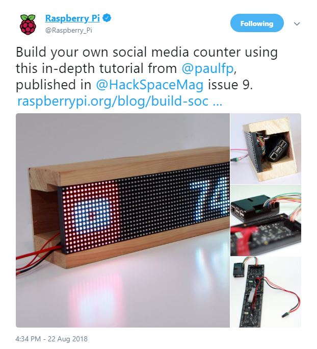 New Magazine Article: Build a Social Media Follower Counter